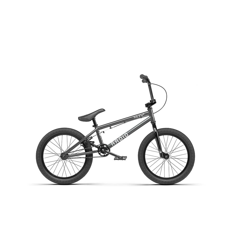 Radio, Revo, BMX, 18'', Silver, 18''