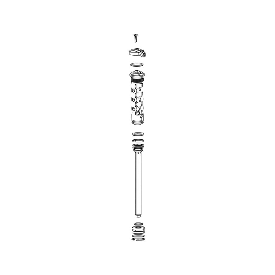 RockShox, Damper for 30 Gold/Judy Gold, Crown RL, 27.5/29 - 30 Gold A1+ /Judy Gold A1+ (Boost And Non-Boost), 11.4018.104.028