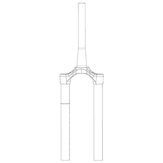RockShox, Fork CSU - Debonair 29 Boost™ 15X110 51 Off-Set Taper Diffusion Black (No Gradients) - Pike B1-B2 (2018-2019). Pike Select/Select+ (2020), 11.4018.008.562