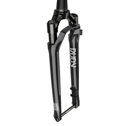 RockShox, Rudy Ultimate, Suspension Fork, 700C, Solo Air, 30mm, 1-1/8''-1.5'', 12x100mm TA, Rake: 45mm, Black