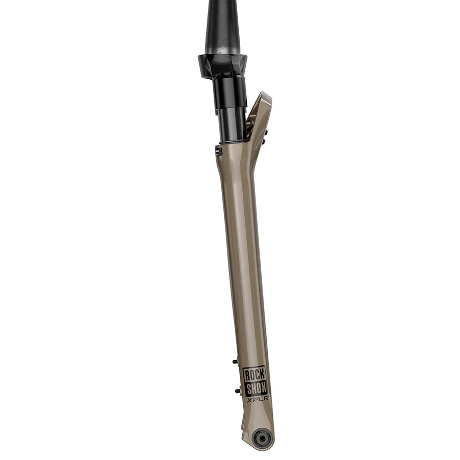 RockShox, Rudy Ultimate, Suspension Fork, 700C, Solo Air, 40mm, 1-1/8''-1.5'', 12x100mm TA, Rake: 45mm, Brown