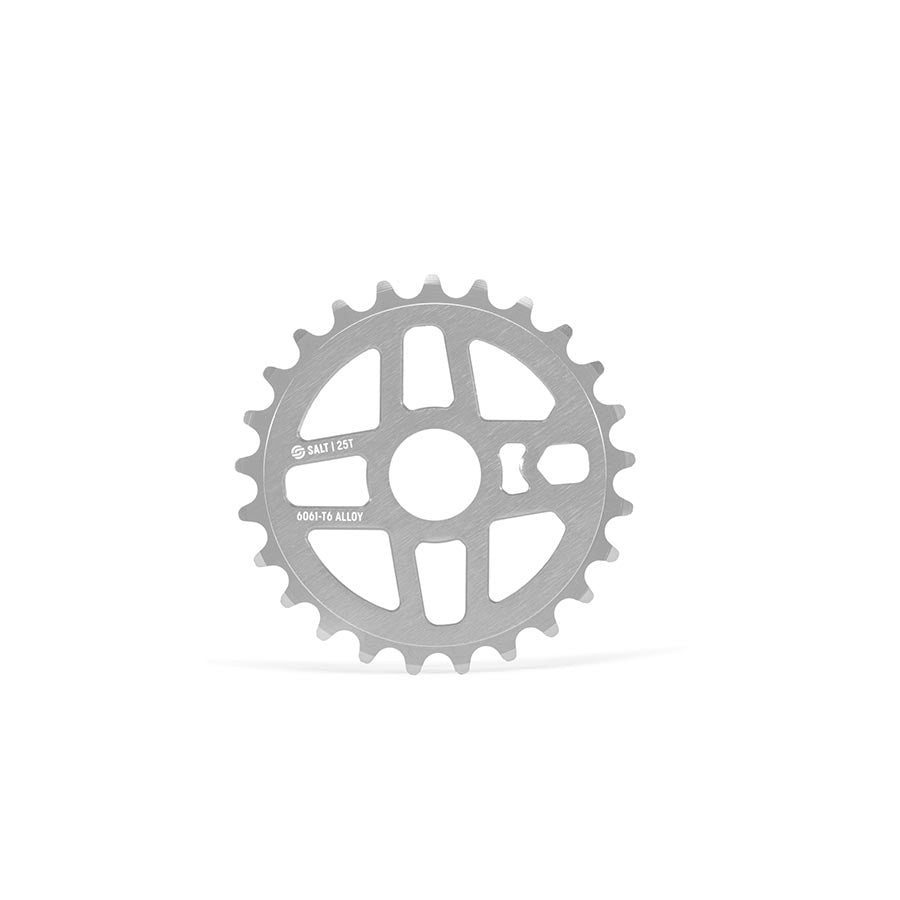 Salt, Pro, Chainring, Teeth: 25, 6061-T6 Aluminum, Black