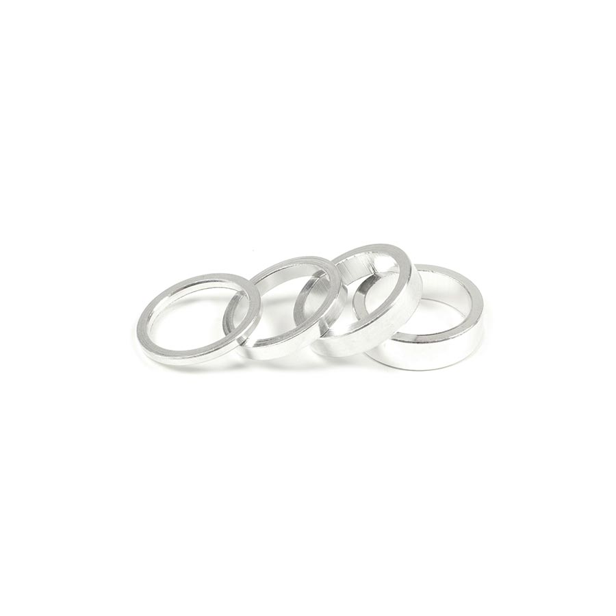 Salt, Headset Spacer, Headset Spacer, 1-1/8'', Height: 3mm/5mm/8mm/10mm, 6061-T6 Aluminum, Black
