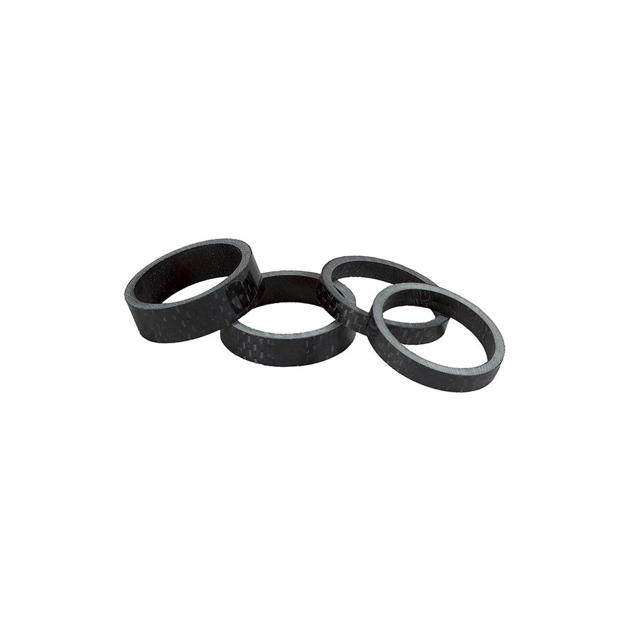 Salt, Headset Spacer, Headset Spacer, 1-1/8'', Height: 3mm/5mm/8mm/10mm, 6061-T6 Aluminum, Black