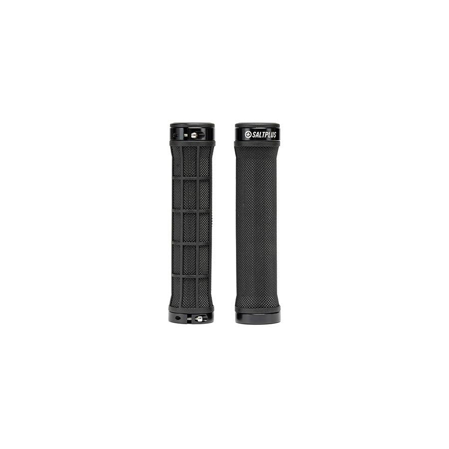 Salt Plus, Locked, Grips, 136mm, Black, Pair