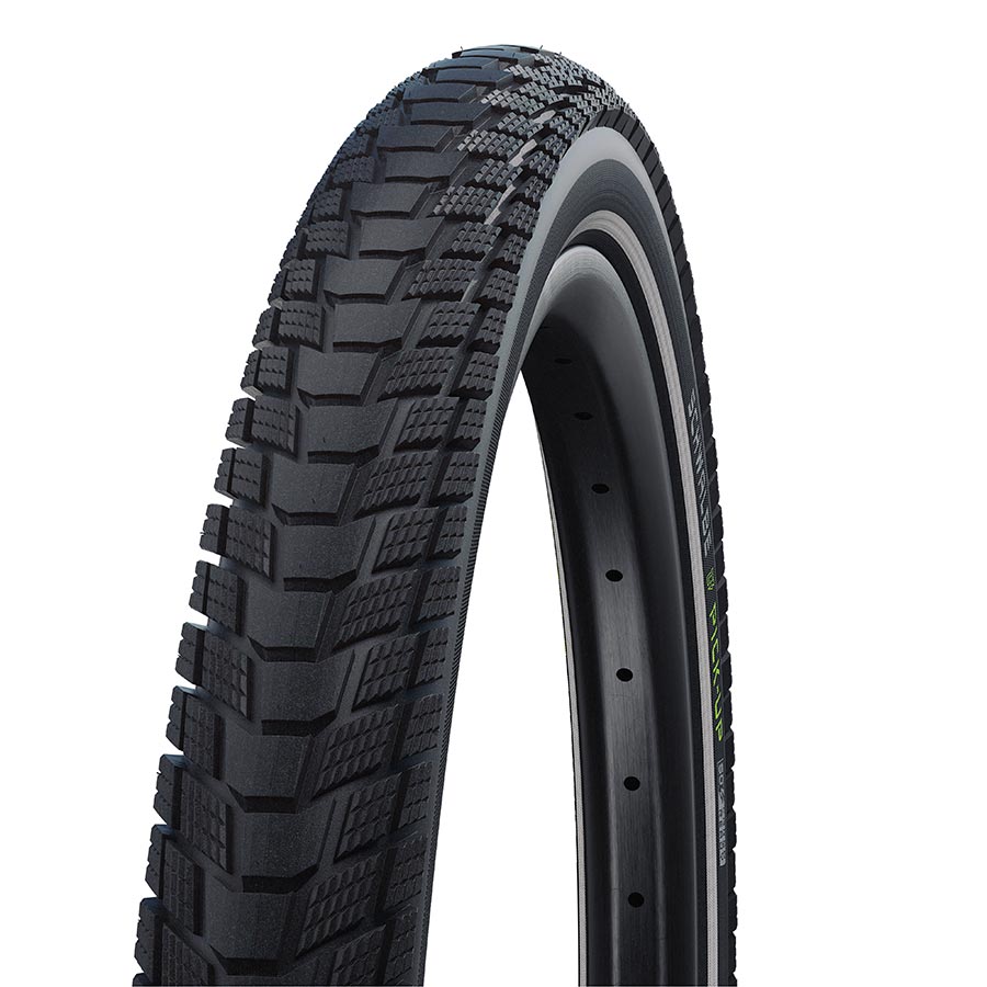 Schwalbe Hybrid Tire Pick-Up 20x2.35 with Addix E-Super Defense, wire clincher, black rubber for e-bikes and hybrids
