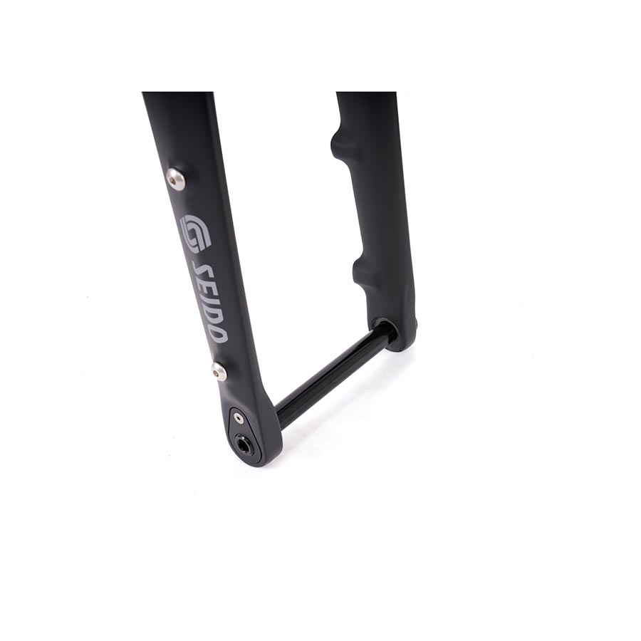Seido, MGV, Fork, 700C/27.5'', 1-1/8''-1.5'', 12x100mm TA, Rake: 52mm, Black