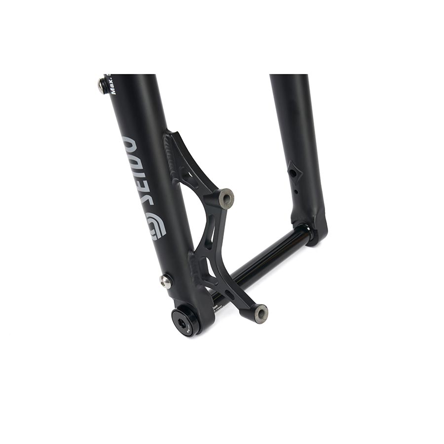 Seido, BPS, Fork, 700C/27.5'', 1-1/8''-1.5'', 15x110mm TA, Rake: 51mm, Black