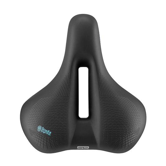 Selle Royal, Float Relaxed, Saddle, 251 x 228mm, Unisex, 628g, Black