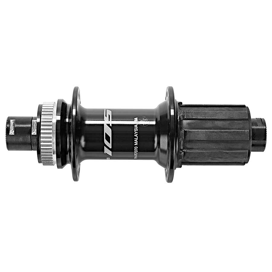 Shimano 105 HB-FH R7070 disc hub rear 32h 12mm TA 142mm black for road bike with quick release axle