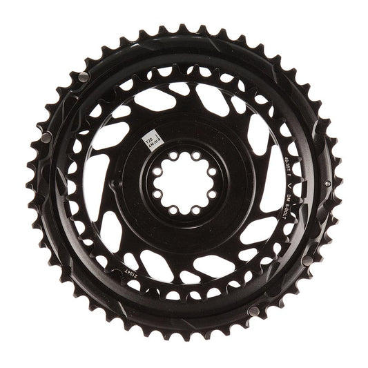 SRAM, Force D2 2x Chainring Kit, Chainring, Teeth: 33/46, Speed: 12, BCD: Direct Mount, Aluminum, Black