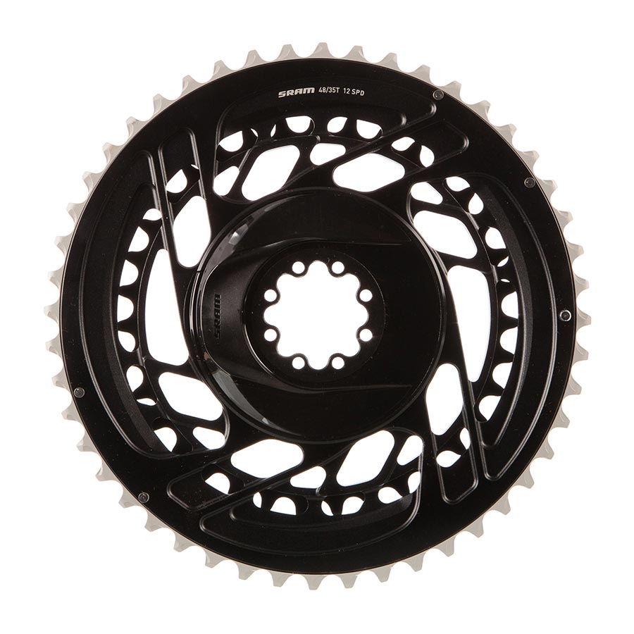 SRAM, Force D2 2x Chainring Kit, Chainring, Teeth: 33/46, Speed: 12, BCD: Direct Mount, Aluminum, Black