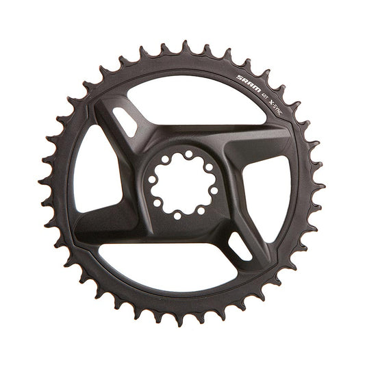 SRAM, Rival D1 DM, Chainring, Teeth: 38, Speed: 12, BCD: Direct Mount, Aluminum, Black