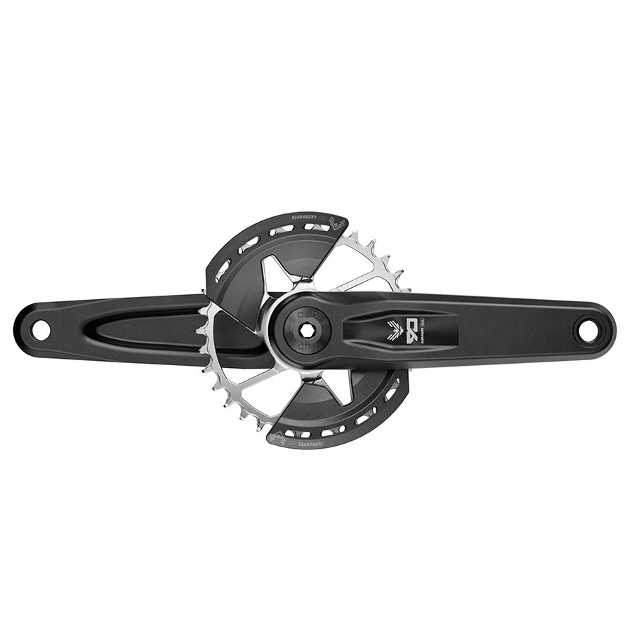 SRAM, Eagle 90 DUB, Crankset, Speed: 12, Spindle: 28.99mm, BCD: Direct Mount, 32, DUB, 175mm, Black, Boost