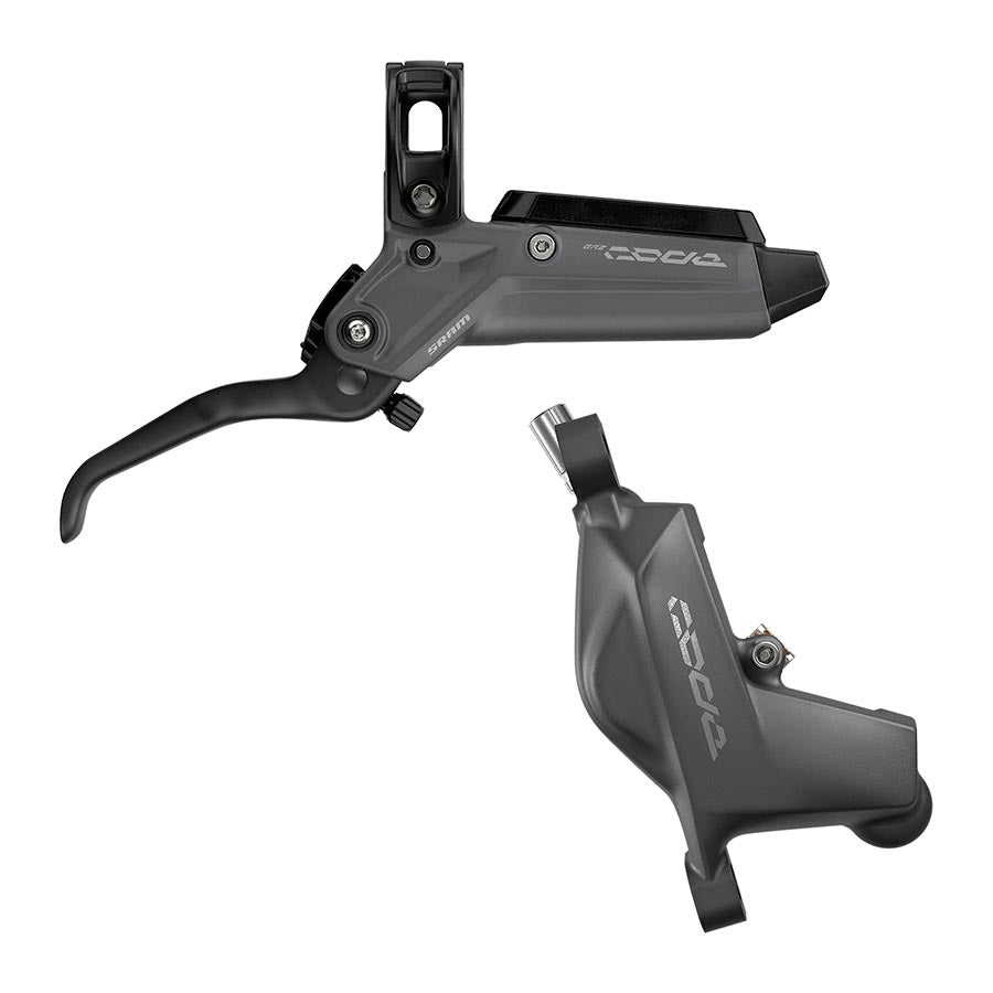 SRAM, Code Bronze Stealth, MTB Hydraulic Disc Brake, Front, Post mount, Grey