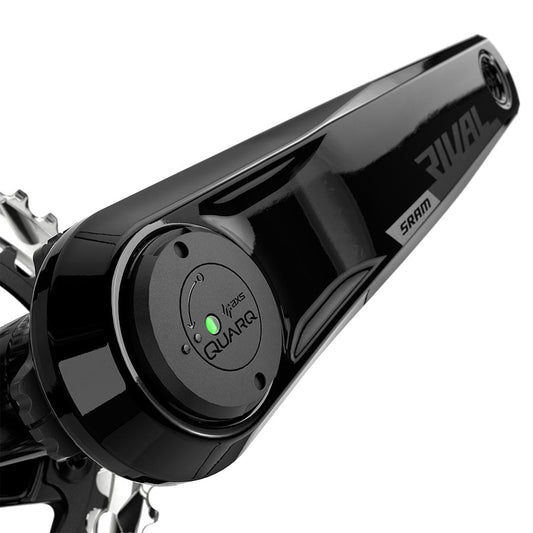 SRAM, Rival D1 Quarq Wide 2x, Power Meter Crankset, Speed: 12, Spindle: 28.99mm, BCD: 94mm, 43/30, DUB, 160mm, Black, Road Disc