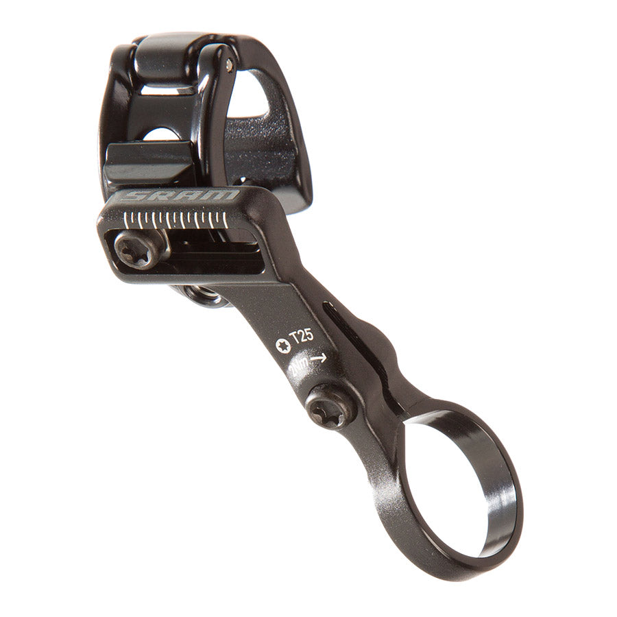 SRAM POD Bridge Clamp for shifter parts, right side, used to secure components in bicycle shifters.