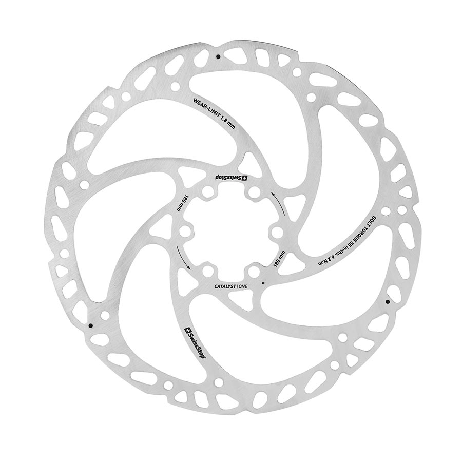 SwissStop, Catalyst One 6 Bolt, Rotor, 140mm, ISO 6B