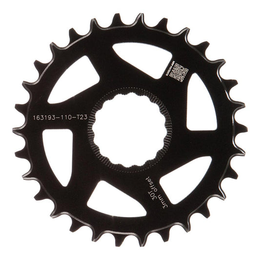 TRP, EVO, Chainring, Teeth: 30, Speed: 12, BCD: Direct Mount, Front, Aluminum, Black