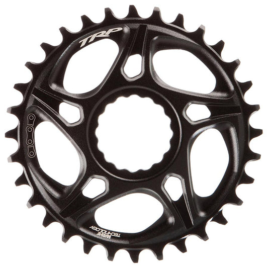 TRP, EVO DH, Chainring, Teeth: 32, Speed: 12, BCD: Direct Mount, Front, Aluminum, Black
