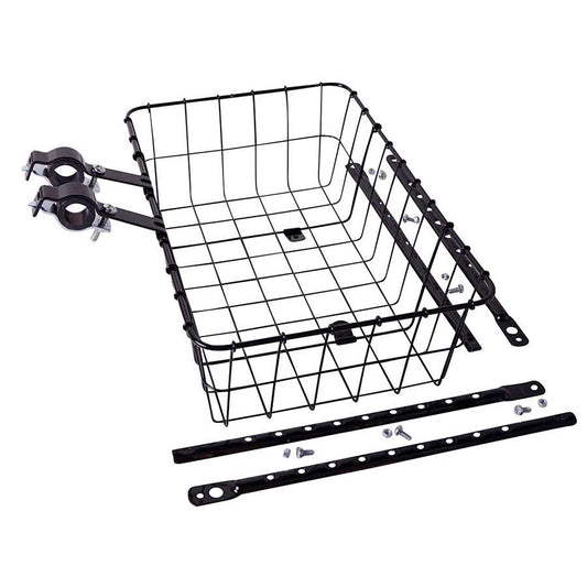 Wald, #1372 Standard Medium Silver Now with 2-piece handlebar clamps to fit bars up to 31.8