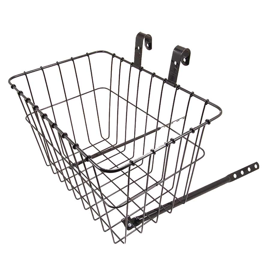 Wald, #135BL Grocery Basket Black 14.5 X 9.5 X 9''