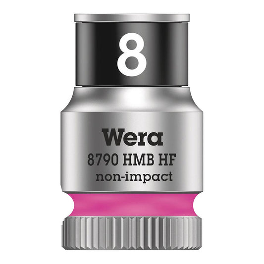 Wera, 8790 HMB HF Zyklop, 3/8'' Drive, 6.0mm Socket with HF