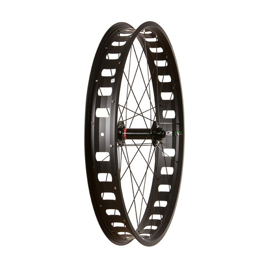 Wheel Shop, Evo JP73 Black/ Novatec D201SB, Wheel, Front, 26'' / 559, Holes: 32, 15mm TA, 150mm, Disc IS 6-bolt