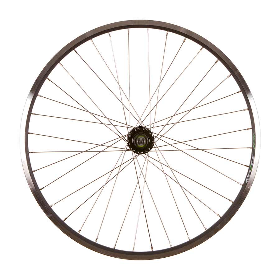Wheel Shop Evo Tour 19 black stainless 27.5-inch double wall mountain bike wheel with QR hub and 36 spokes