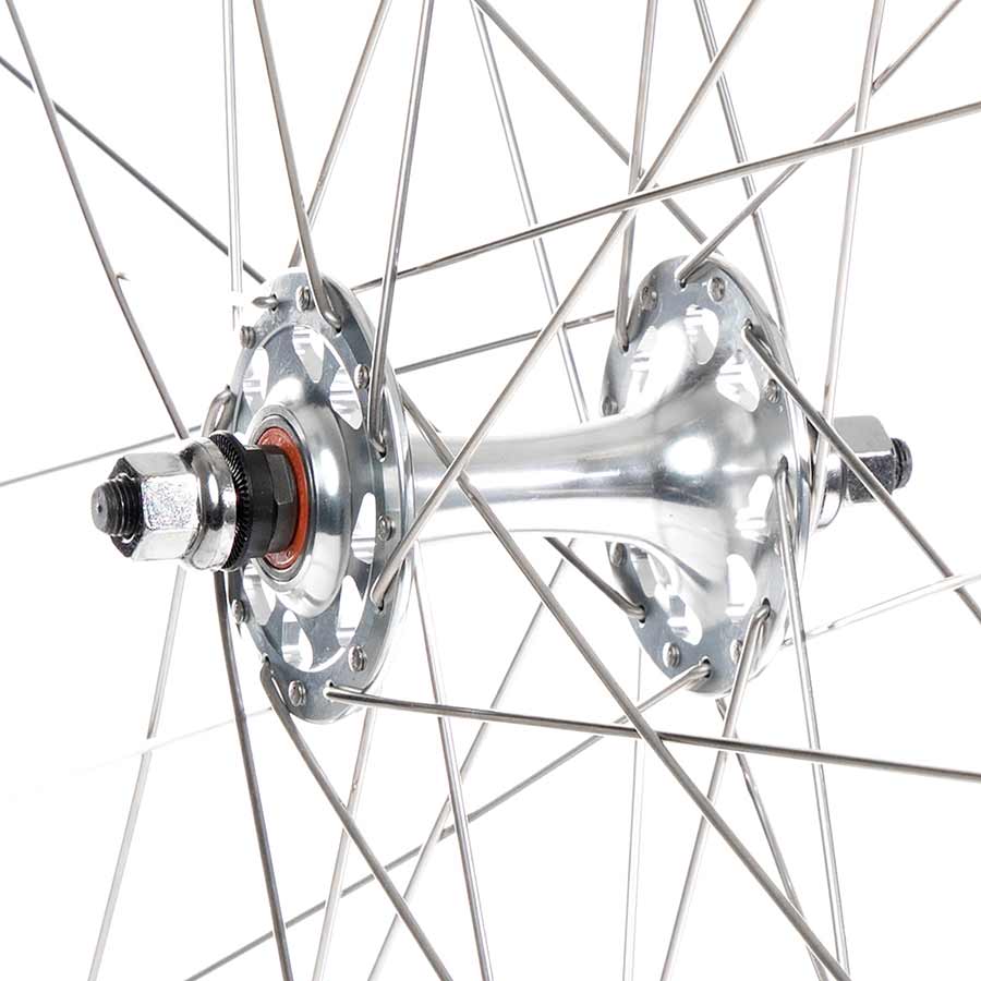 Wheel Shop, Alex DA22 Black/ Formula TH-51, Wheel, Rear, 700C / 622, Holes: 32, Bolt-on, 120mm, Rim, Fixed/Freewheel