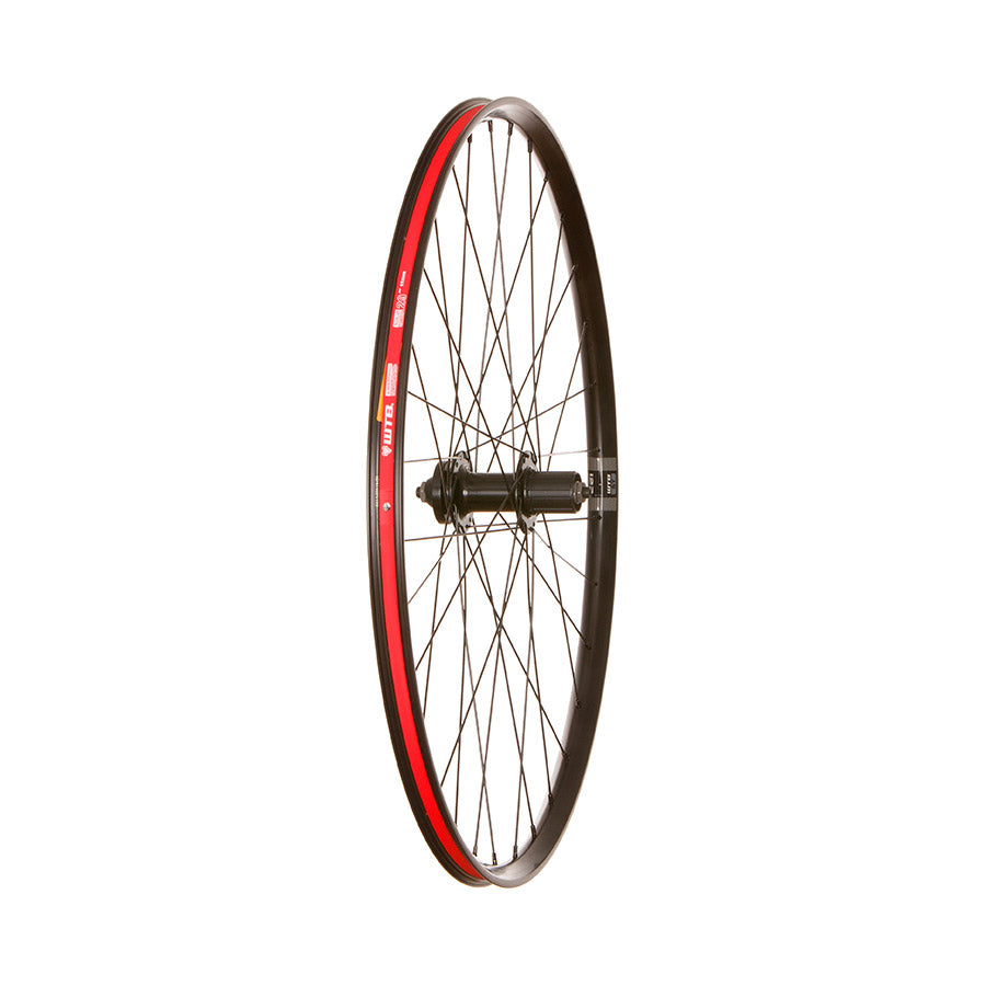 WTB STi23 TCS Formula QR wheels, front 29-inch 622mm with 32-hole quick release hub and 100mm disc mount.