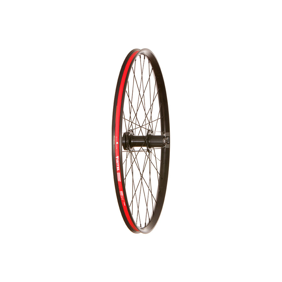 WTB STi23 TCS Formula mountain bike wheels with 24-inch diameter, 32 spokes, quick-release, disc brake compatibility, front view
