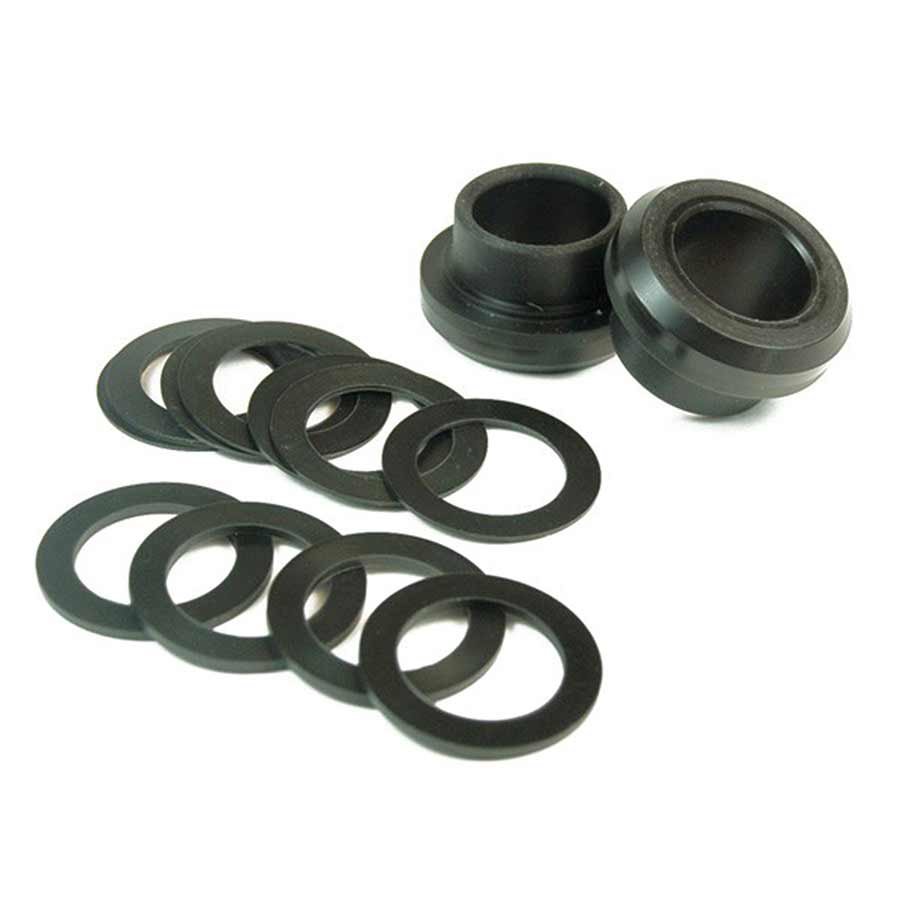 Wheels Manufacturing Bottom Bracket Adapters for Shimano cranks, universal BBUNIV, fits 24mm Shimano and PF30 bottom brackets.