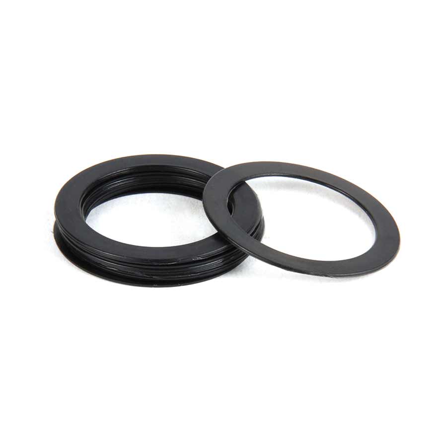 Wheels Manufacturing 30mm spindle spacer for bottom brackets, set of 10, 0.5mm thickness, bike part replacement.