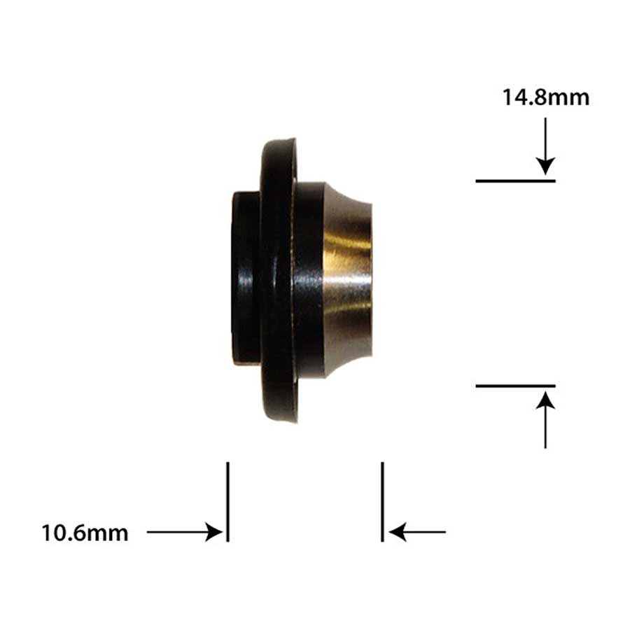 Wheels Manufacturing, CN-R036 Front cone 400 CX, mtn HB-RM50, HB-RA50