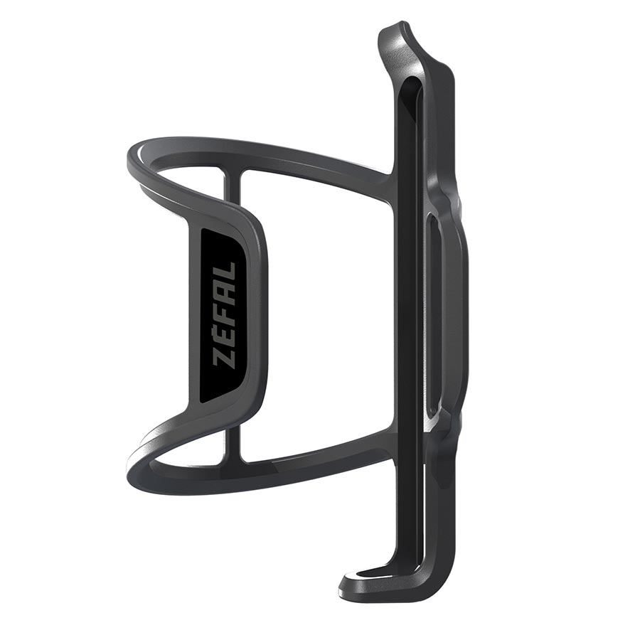 Zefal Pulse S2 bottle cage mounted on a bicycle frame, lightweight and durable design for secure hydration bottle holder.
