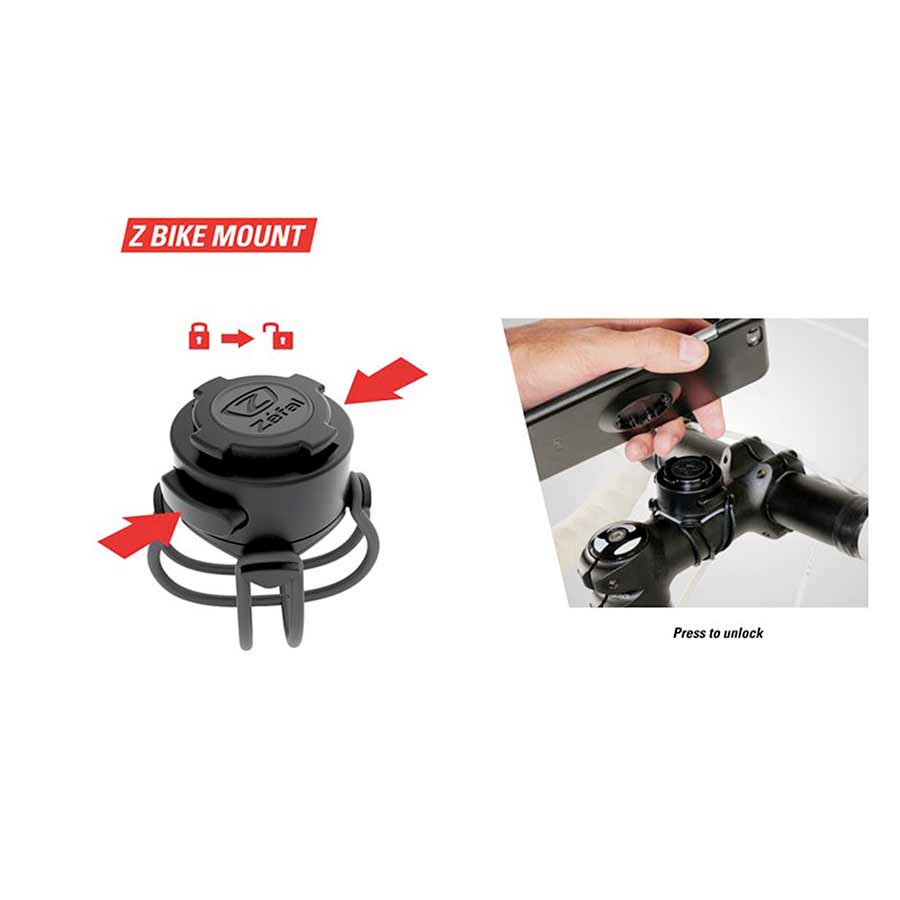 Zefal Z Console Dry waterproof phone case for phones up to 74mm, designed for smart phone mounts and accessories.