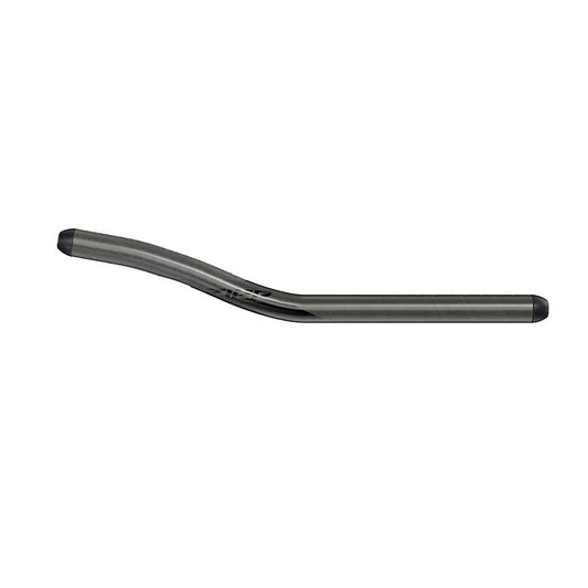 Zipp Vuka Race Aero Handlebars for triathlon and time trial bikes, black with aerodynamic design for competitive cycling.