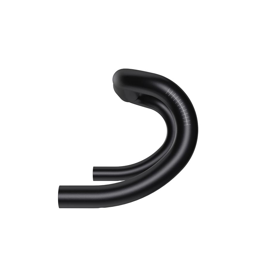 Zipp Service Course SL-70 road drop handlebars, 360mm drop, 128mm reach, 70mm black handlebars for bike steering.