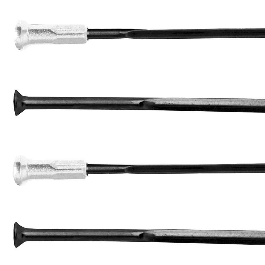 Zipp, Sapim CX-Ray Black Straight pull spokes, Pack of 3, 222mm