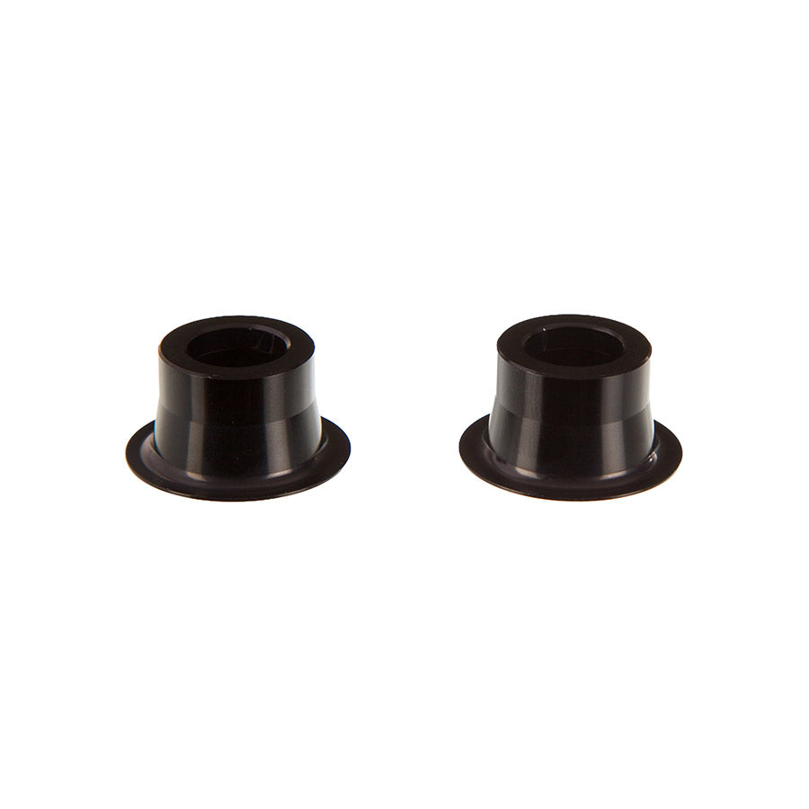 Zipp ZM1/ZM900 rear end caps for hub and rim parts, showing close-up of black plastic caps with branding details.