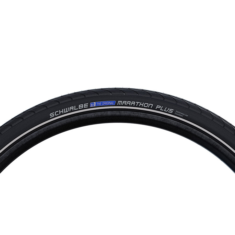 Schwalbe, Marathon Plus, Hybrid Tire, 16x1.35, Wire, Clincher, Addix, SmartGuard, TwinSkin, Reflex, 67TPI, Black