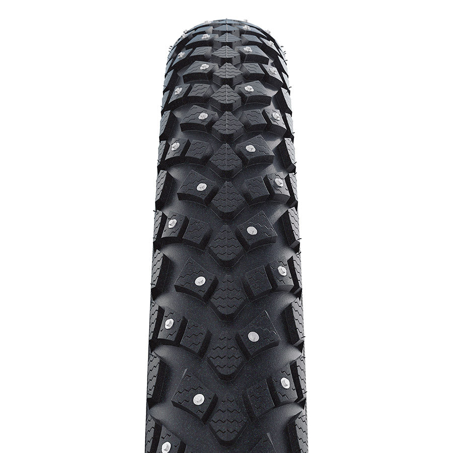 Schwalbe, Marathon Winter Plus, Winter Tire, 700x55C, Wire, Clincher, WiC, TwinSkin, Reflex, 67TPI, Black