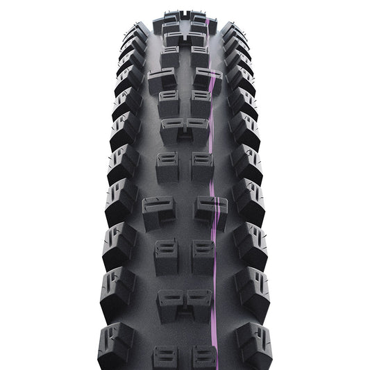 Schwalbe, Tacky Chan Gravity Pro, Mountain Tire, 29x2.40, Folding, Clincher, Ultra Soft, Gravity Pro - Diagonal, 2x67TPI, Black