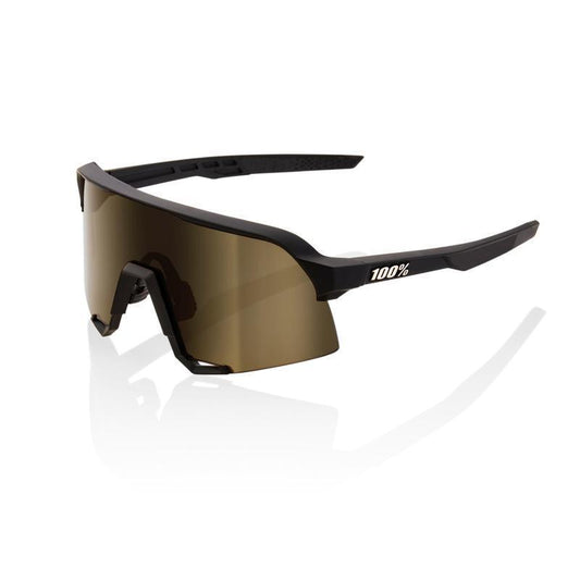 100% S3 soft tact black Sunglasses - MetroCycle
