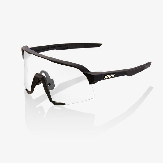 100% S3 soft tact black Sunglasses - MetroCycle