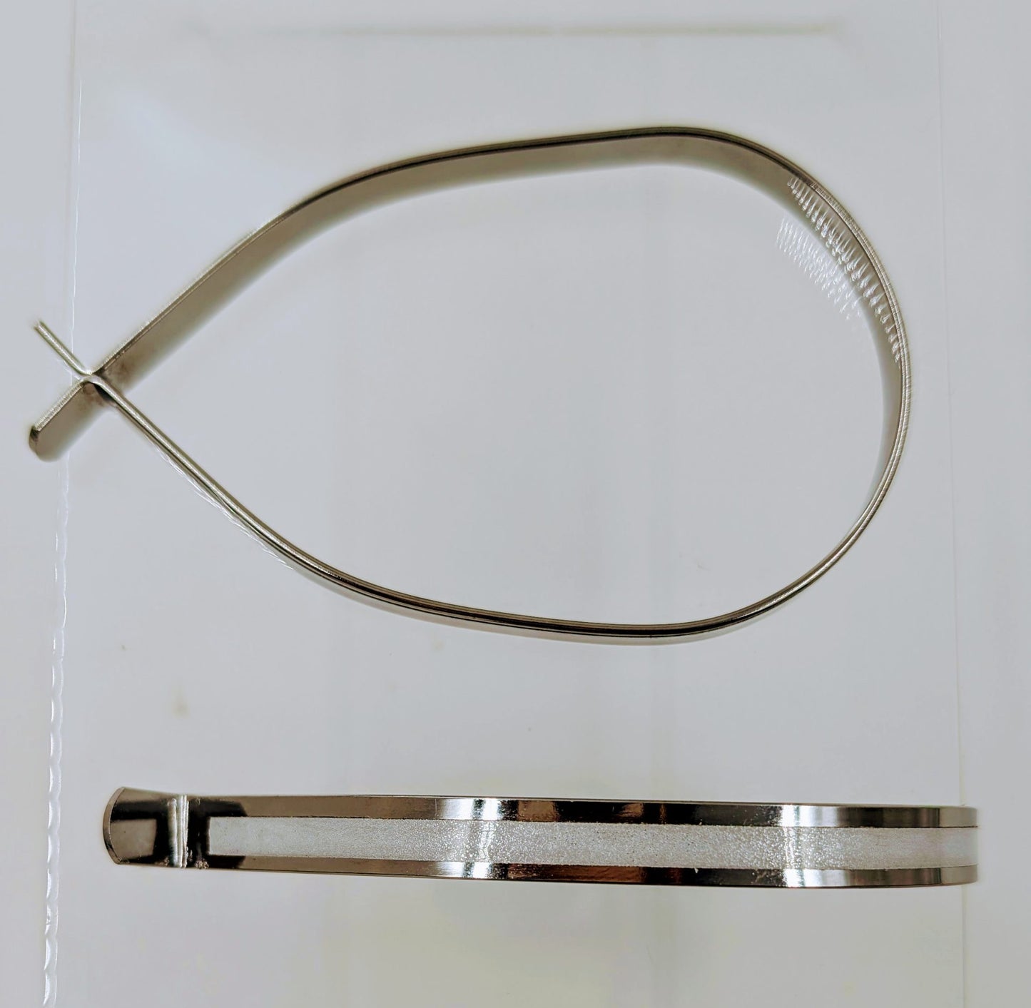 Metal Pant Clips w/ Reflective Strip