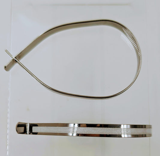Metal Pant Clips w/ Reflective Strip