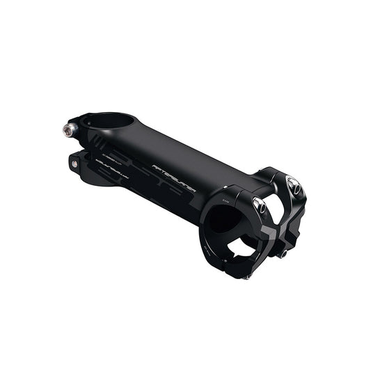 FSA Afterburner Threadless Stem mounted on a bicycle handlebar, showcasing its sleek design and robust construction.