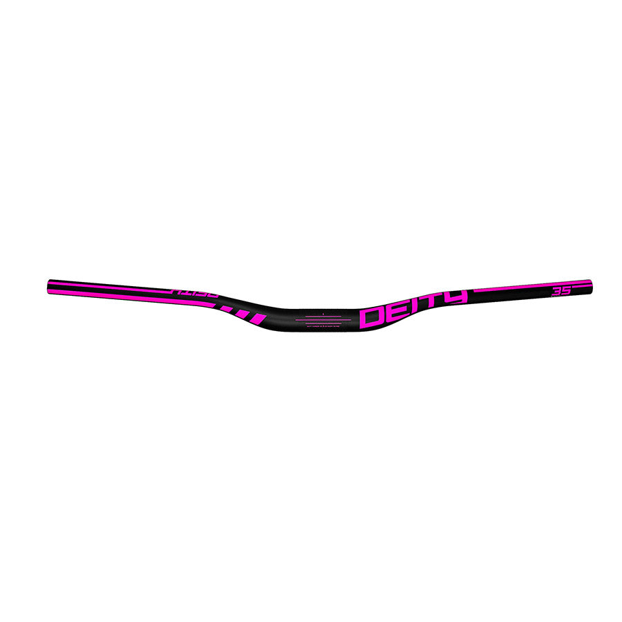 Deity Speedway 30 MTB handlebars with black finish, lightweight aluminum construction, and ergonomic design for mountain biking.